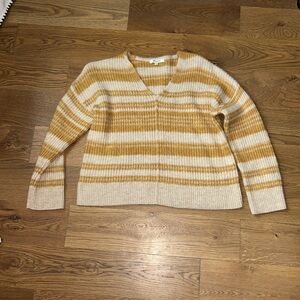 2/$25 Madewell// crop wool blend sweater, size XS